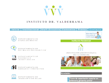 Tablet Screenshot of institutovalderrama.com